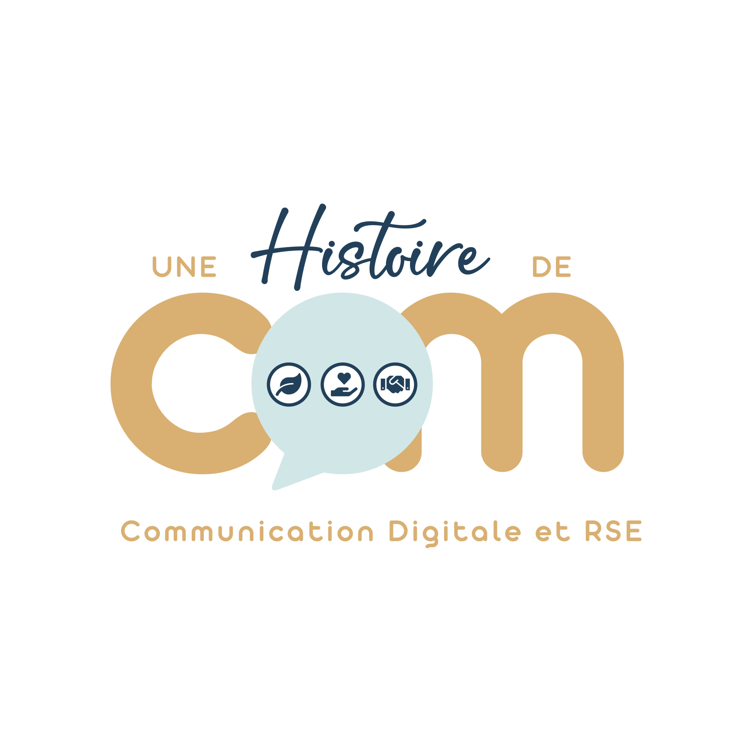 Logo de Une Histoire de Com